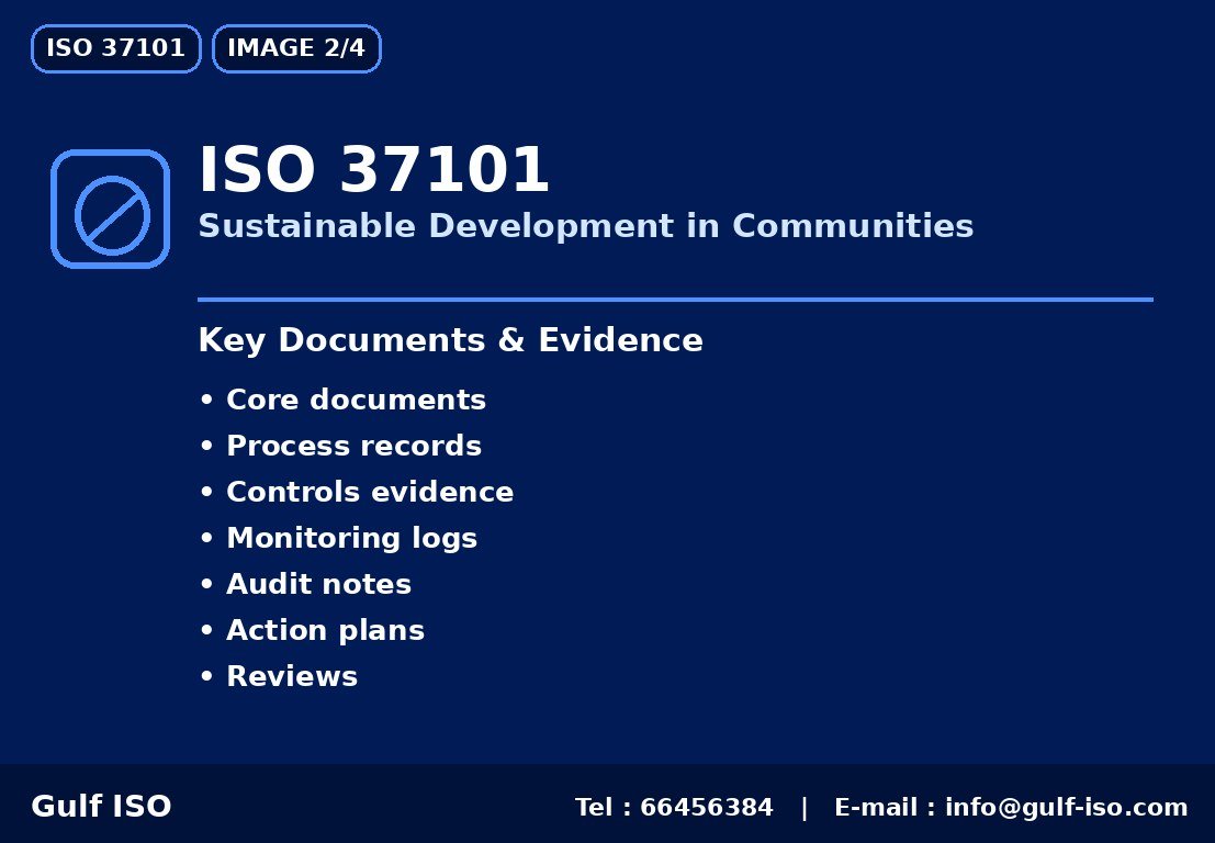 ISO 37101 - نقاط أساسية
