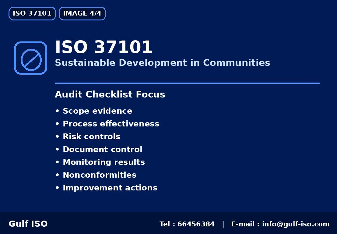ISO 37101 - الفوائد