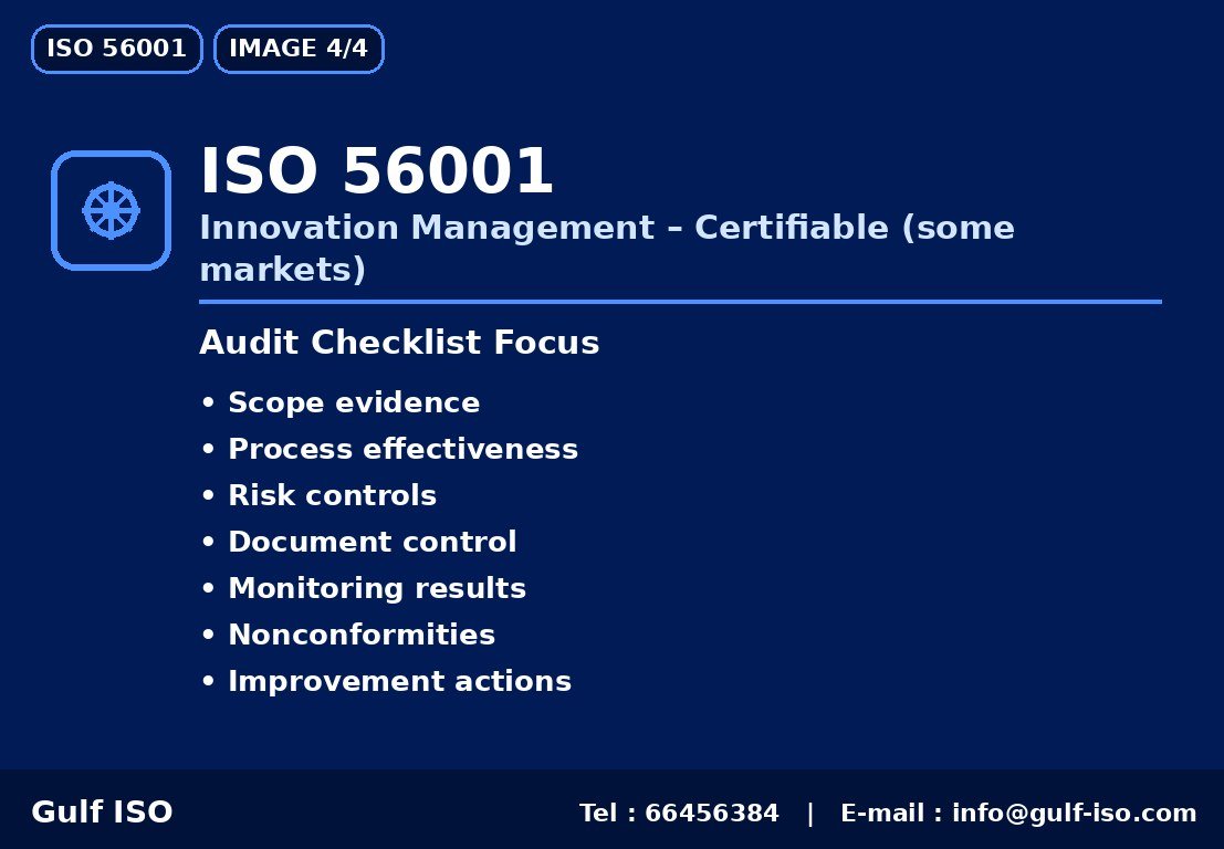 ISO 56001 - الفوائد