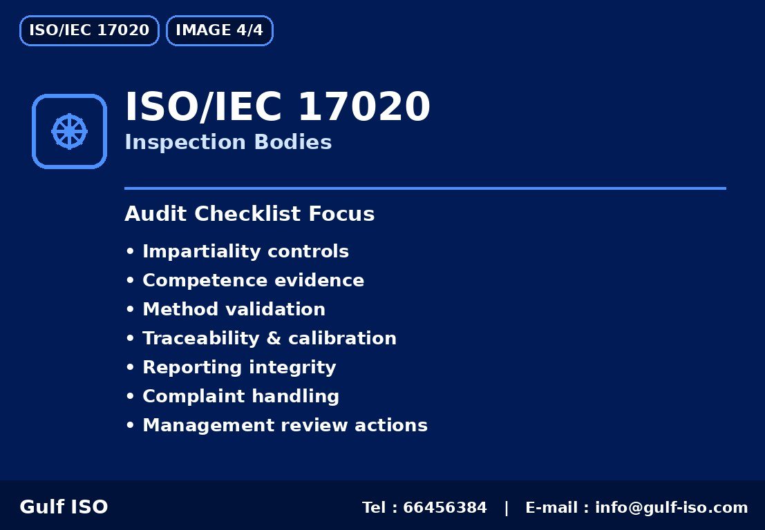 ISO/IEC 17020 - الفوائد