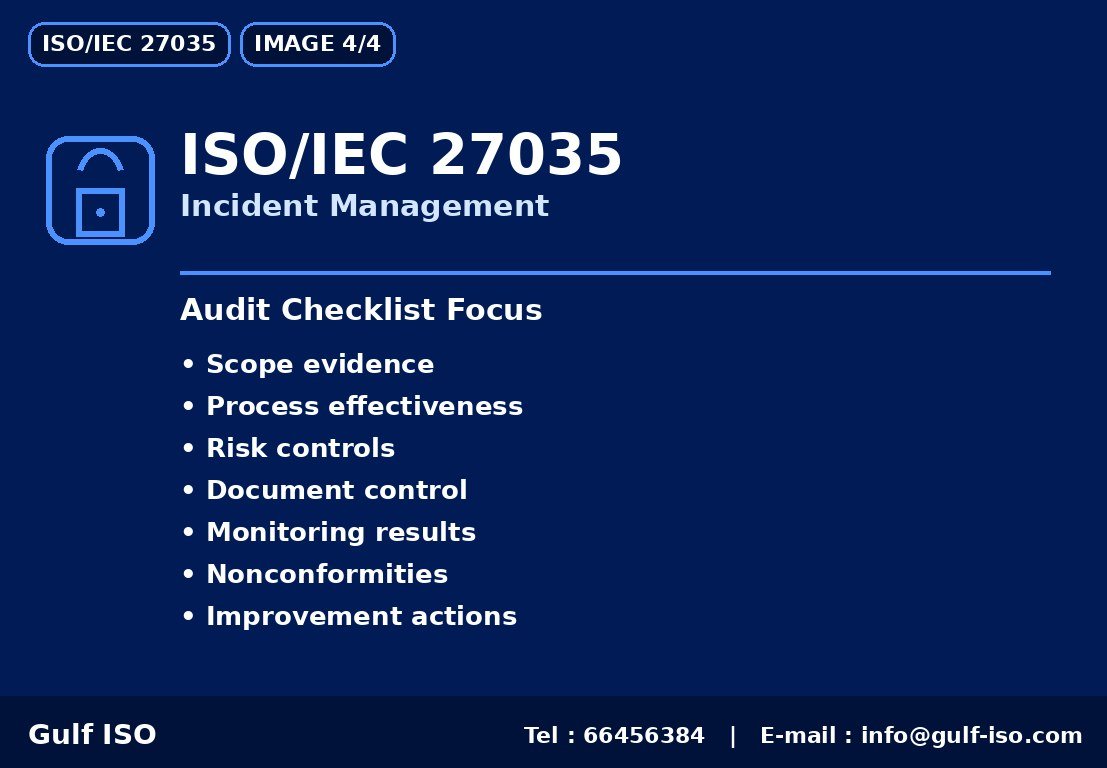 ISO/IEC 27035 - Benefits